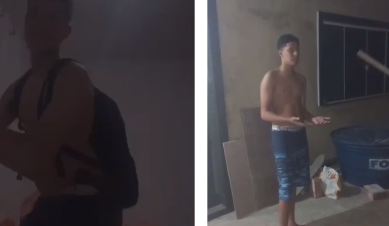 Adolescente é Punido Após Compartilhar Vídeo Dançando com Arma do Pai Policial: A Polêmica que Agita as Redes Sociais