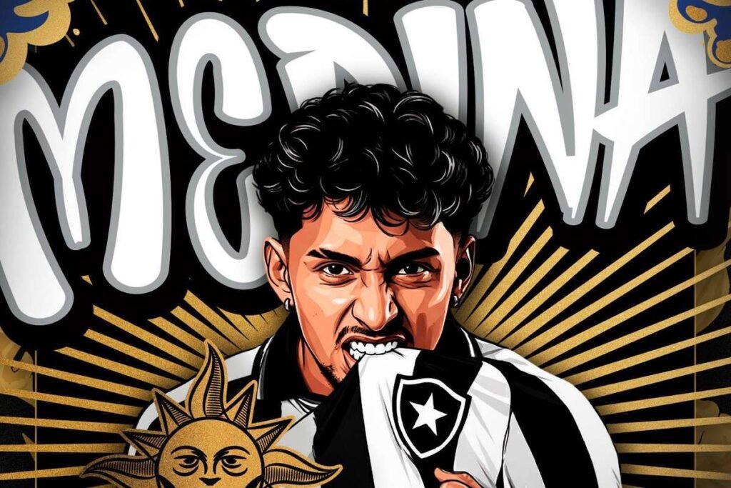 Botafogo Anuncia Contratação do Volante Argentino Medina: Acordo Firmado Até 2029