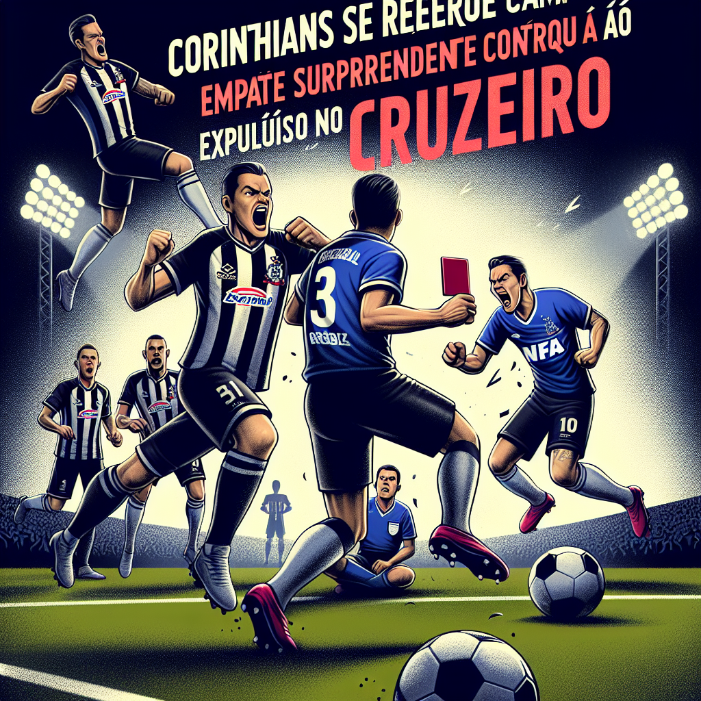 Corinthians Se Reergue em Campo: Empate Surpreendente Contra o Cruzeiro Após Expulsão Decisiva no Brasileiro