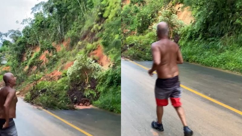Corredor Sobrevive a Deslizamento de Terra em Cena Dramática; Assista ao Vídeo do Incidente