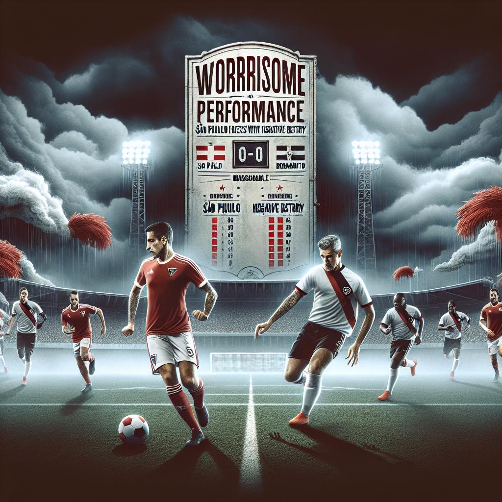 Desempenho Preocupante: São Paulo Enfrenta Bragantino Fora de Casa com Histórico Negativo