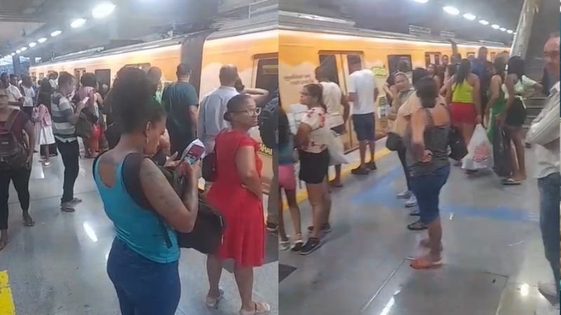 Emergência no Metrô: Passageiros Desembarcam à Força Após Falha Técnica Que Paralisou Serviço