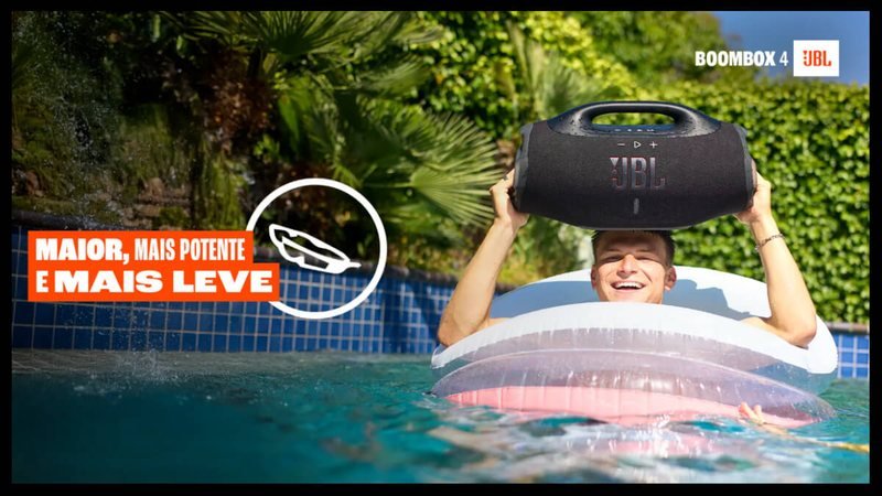JBL Lança Promoção Imperdível: Aproveite Descontos de Até 42% na Potente Caixa de Som Boombox 4