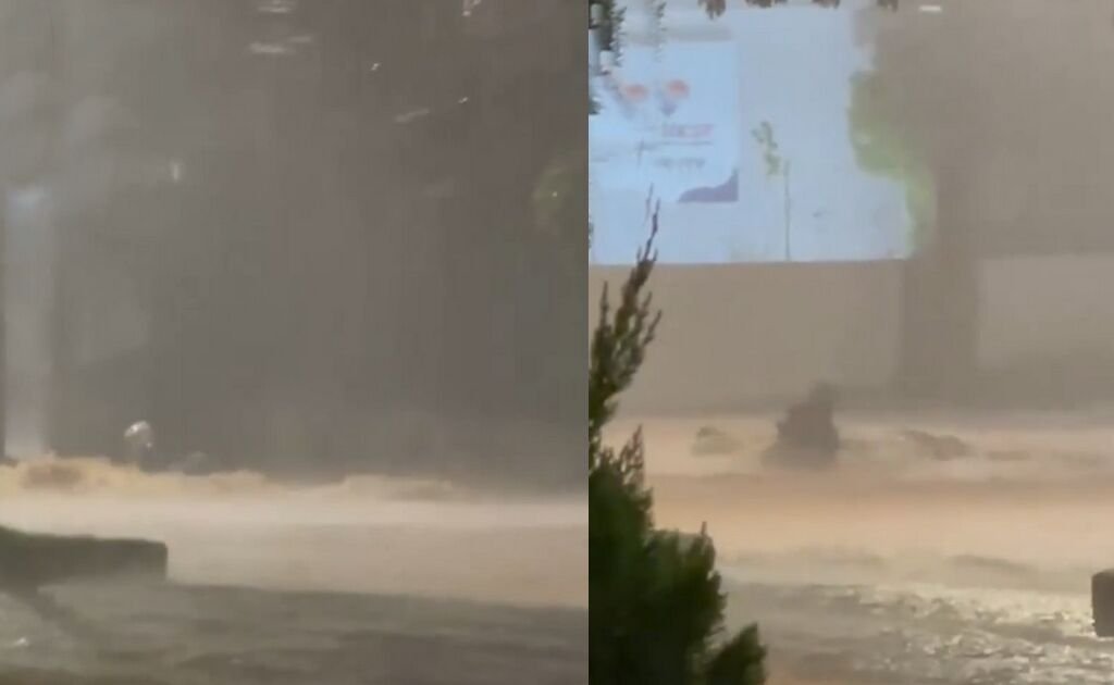 Motociclista é Surpreendido e Arrastado por Enxurrada em Minas Gerais Durante Tempestade Intensa