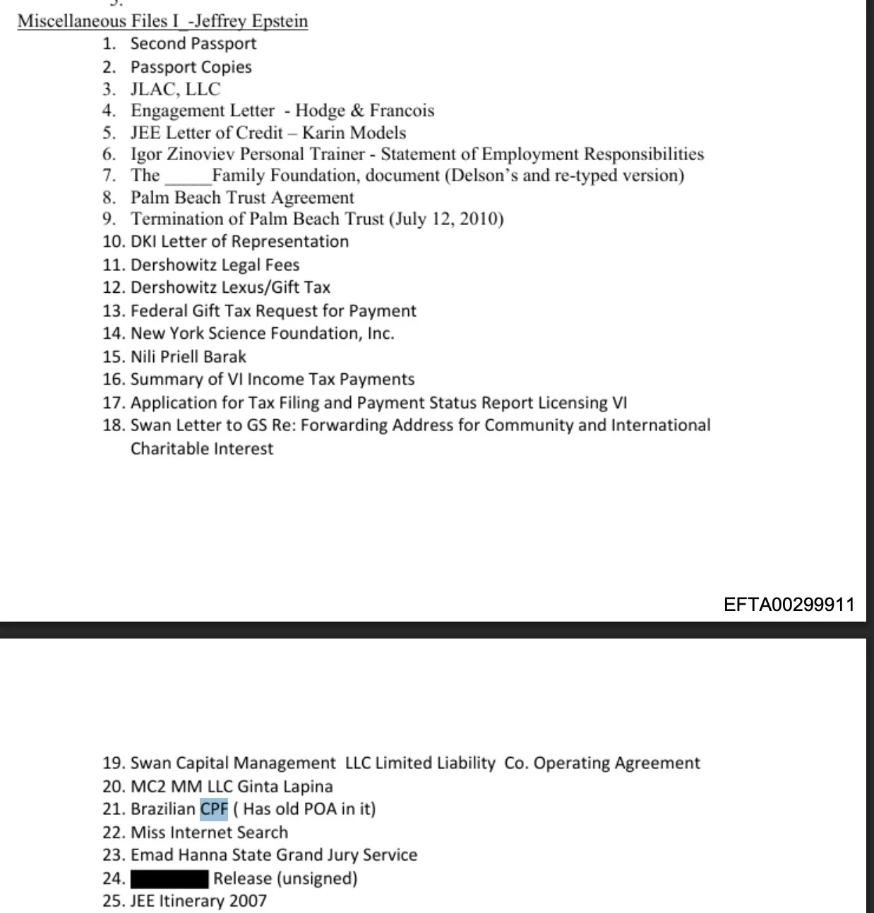 Revelação Chocante: CPF de Epstein Descoberto no Brasil e Implicações Legais em Debate