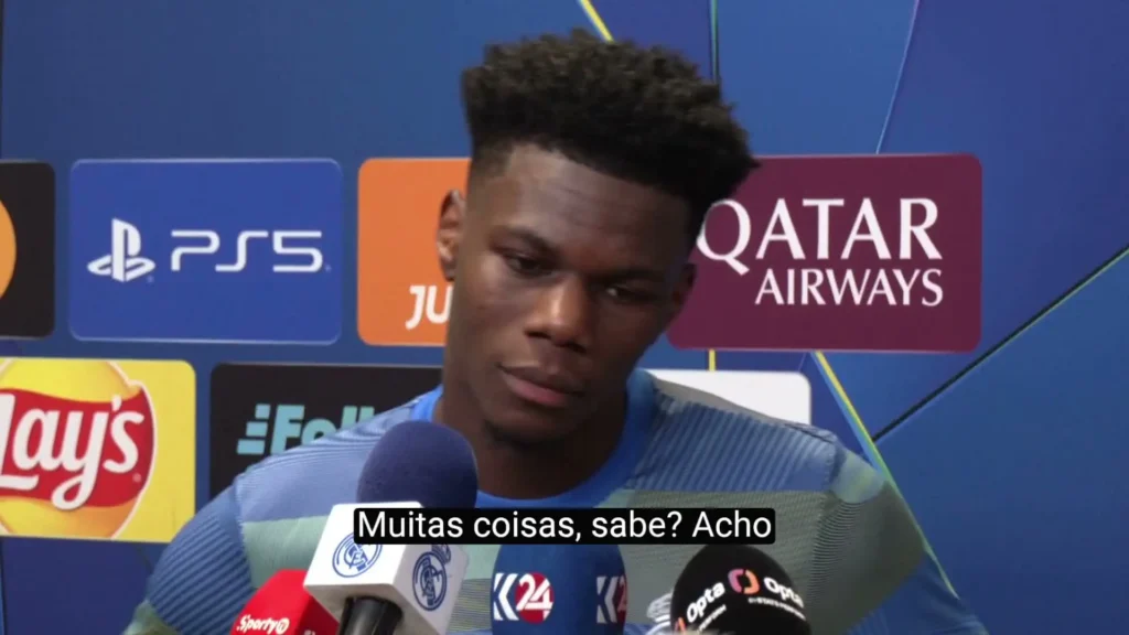 Vitória do Real Madrid sobre o Benfica: Tchouaméni destaca luta contra o racismo e a importância da inclusão