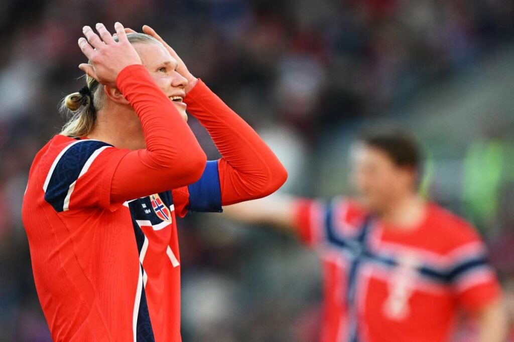Amistoso: Noruega e Suíça empatam sem gols; Haaland ineficiente