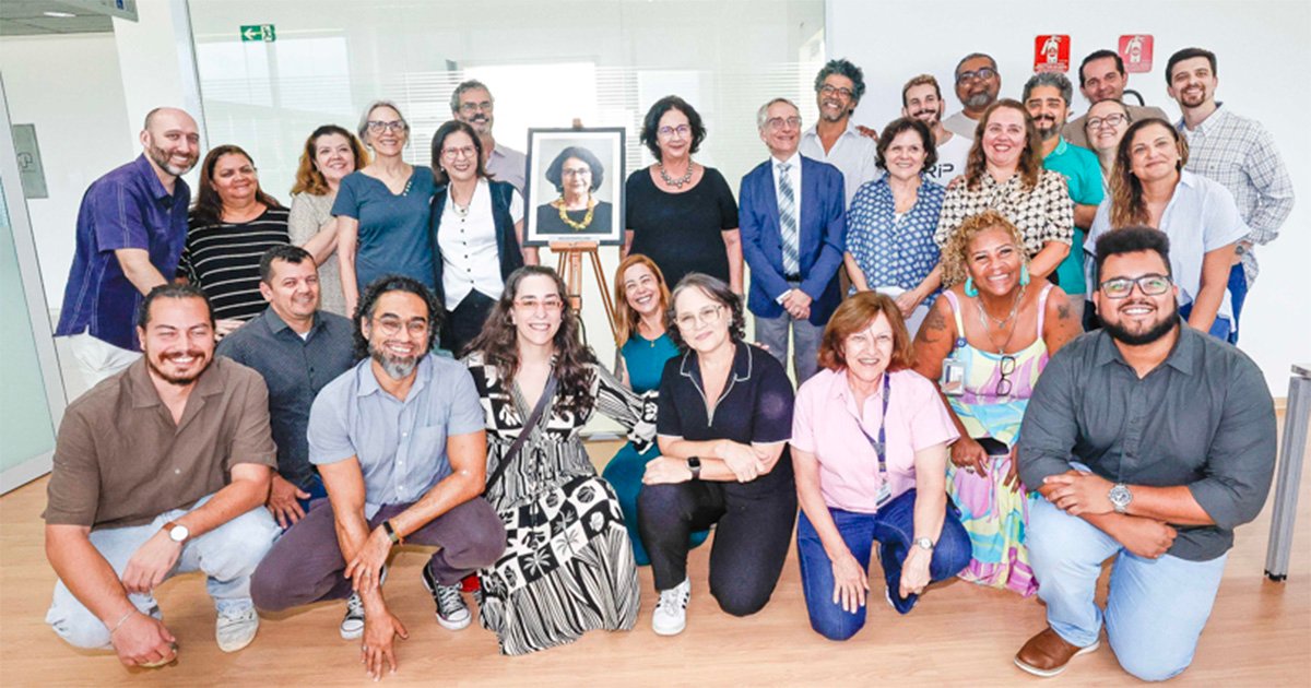 Quadro de Ana Lanna inaugura a galeria da Pró-Reitoria de Inclusão e Pertencimento – Jornal da USP