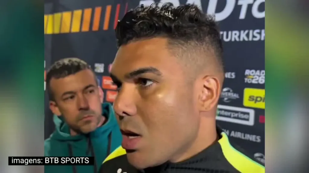“Casemiro Responde aos Apelos da Torcida por Neymar: ‘Não Sou Eu Quem Decide Quem Vem’”