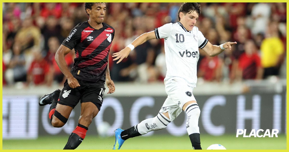 Com Show de Gols, Athletico-PR Derrota Botafogo e Conquista a Vice-Liderança do Campeonato