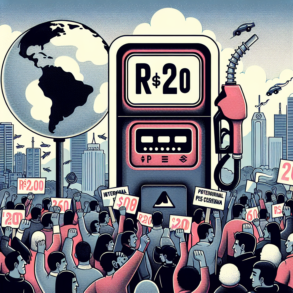 Conflito Internacional Eleva Preços do Gás a Quase R$ 20, enquanto Protestos Contra Trump Ganham Força em Todo o País