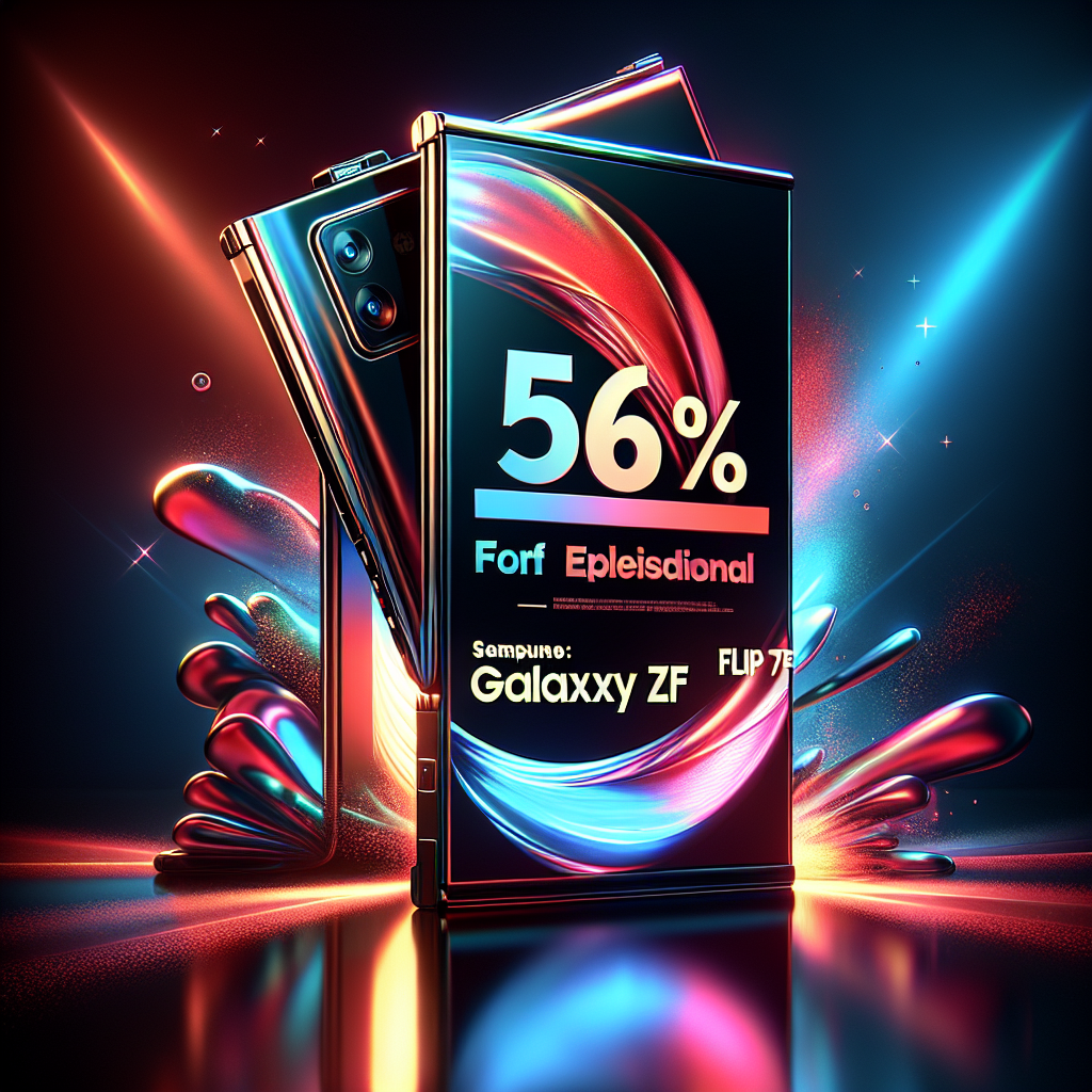 Desconto Imperdível: Galaxy Z Flip 7 FE com 56% OFF Durante Promoção Especial