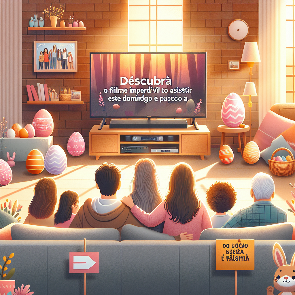 Descubra o Filme Imperdível para Assistir em Família Neste Domingo de Páscoa