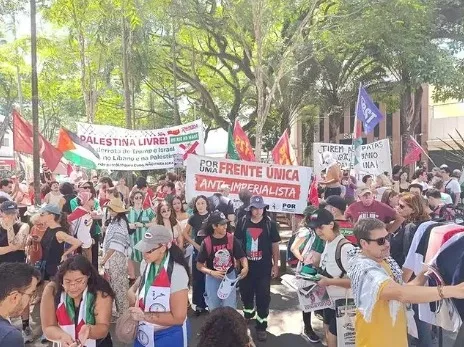 Ato em São Paulo ocorreu na Praça Oswaldo Cruz, na Avenida Paulista