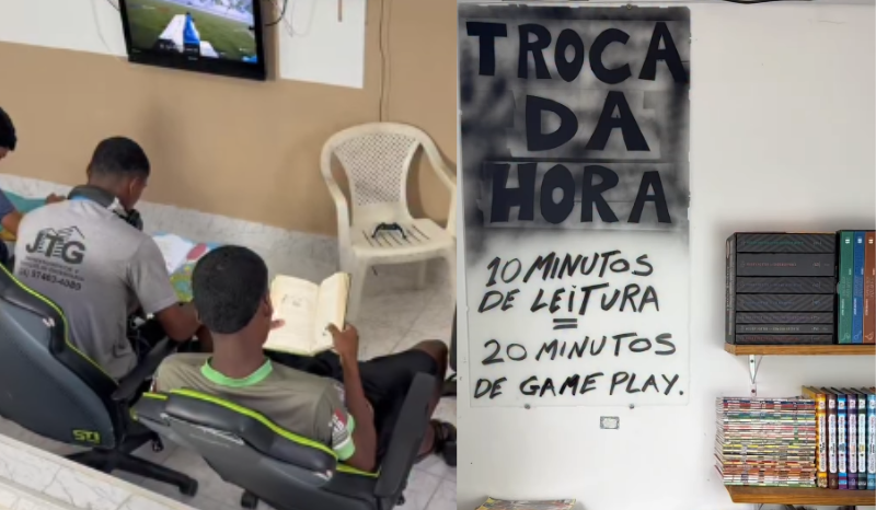 Dono de Lan House Promove Leitura entre Crianças para Troca de Jogos Grátis; Descubra a Iniciativa!