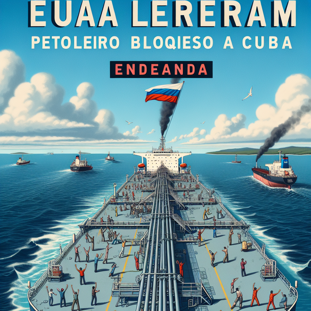 EUA Liberam Petroleiro Russo Durante Bloqueio a Cuba: Entenda!