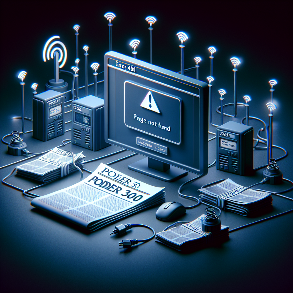 Erro 404: O Que Fazer Quando a Página do Poder360 Não é Encontrada?