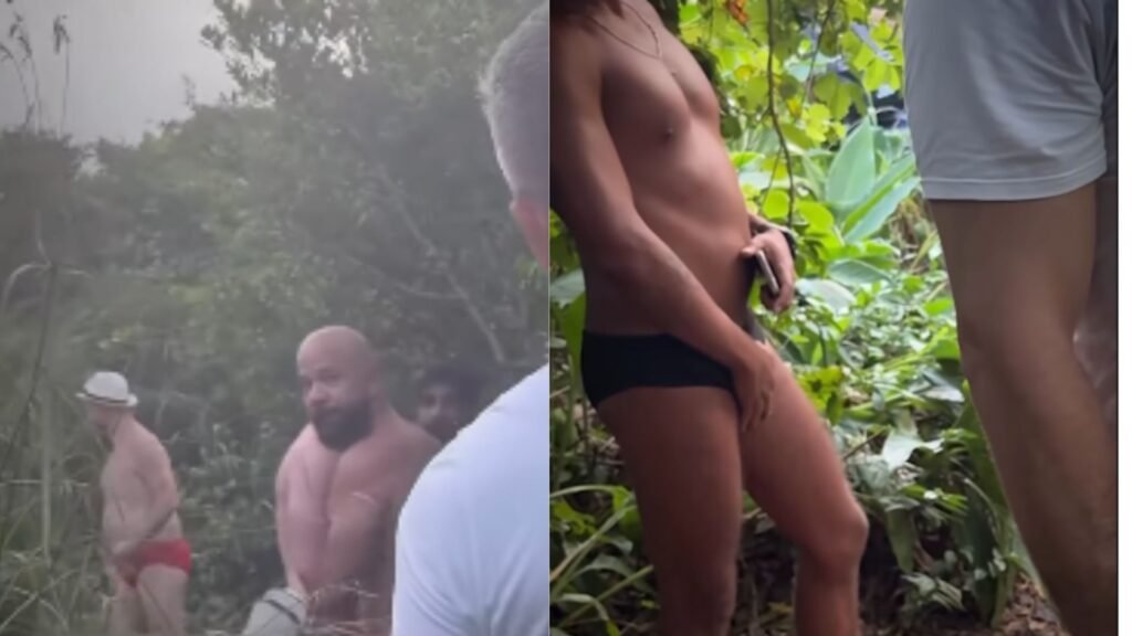 Escândalo na Praia: Homens São Flagrados em Ato Sexual em Trilha Turística