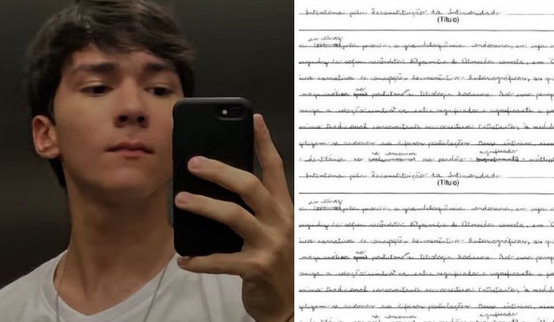 Aluno tira zero na redação da Fuvest ao usar palavras difíceis; VEJA