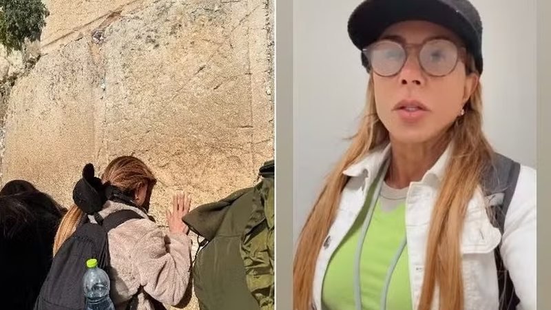 Influenciadora Brasileira Compartilha Experiência de Tensão e Revelações Espirituais em Peregrinação a Israel