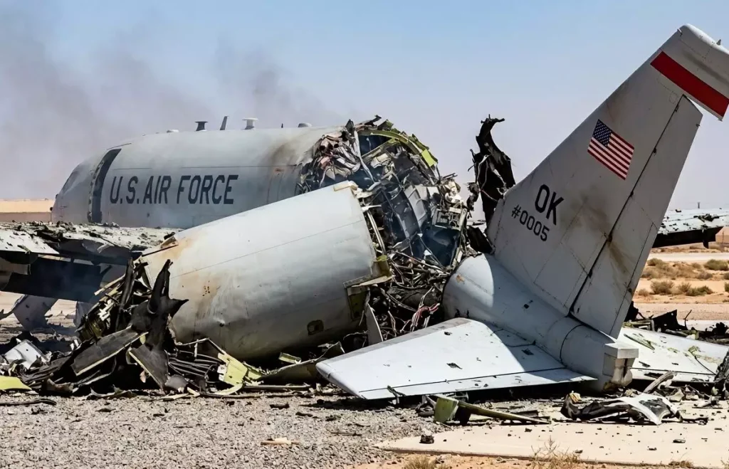 Iran Lança Ataque Aéreo com Drones e Destrói Avião Militar dos EUA Avaliado em US$ 270 Milhões