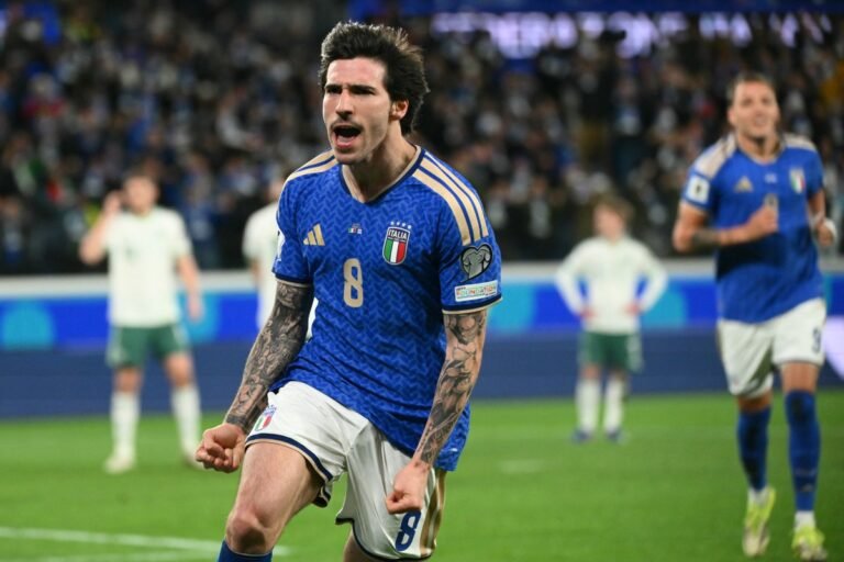 Itália Conquista Vitória Crucial sobre Irlanda do Norte e se Aproxima da Classificação para a Copa do Mundo