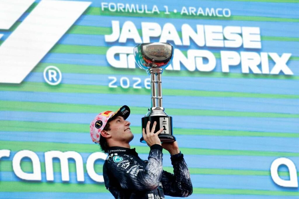 Kimi Antonelli Conquista GP do Japão e Faz História como o Mais Jovem Líder da Fórmula 1