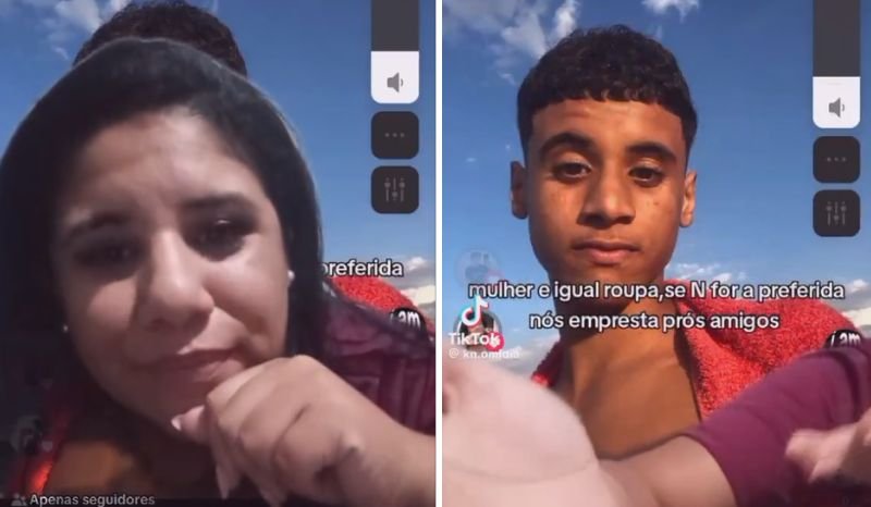 mãe expõe filho por conteúdo misógino para viralizar nas redes sociais