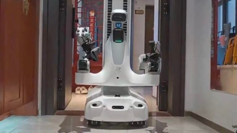 Revolução Tecnológica: Empresa Chinesa Inova com o Lançamento do Primeiro Serviço de Limpeza Doméstica Automatizado por Robôs