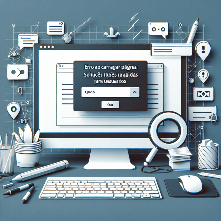 Erro ao Carregar Página: Soluções Rápidas para Usuários