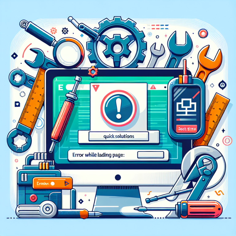 Erro ao Carregar Página: Soluções Rápidas para Usuários