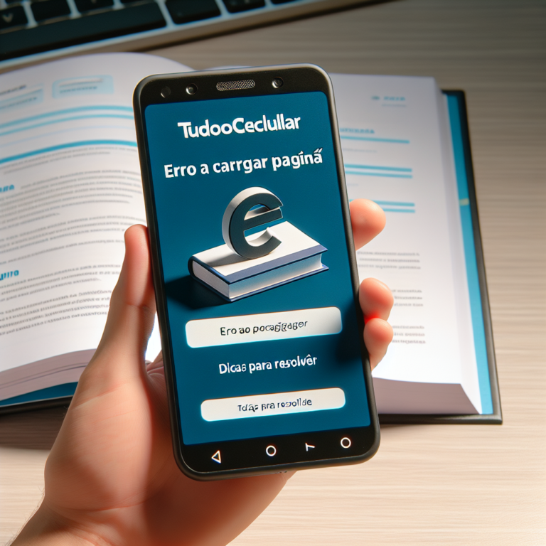 Erro ao Carregar Página: Dicas para Resolver no TudoCelular