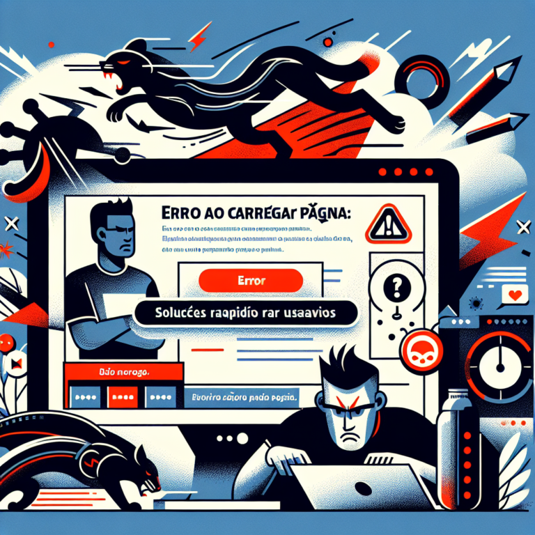 Erro ao Carregar Página: Soluções Rápidas para Usuários