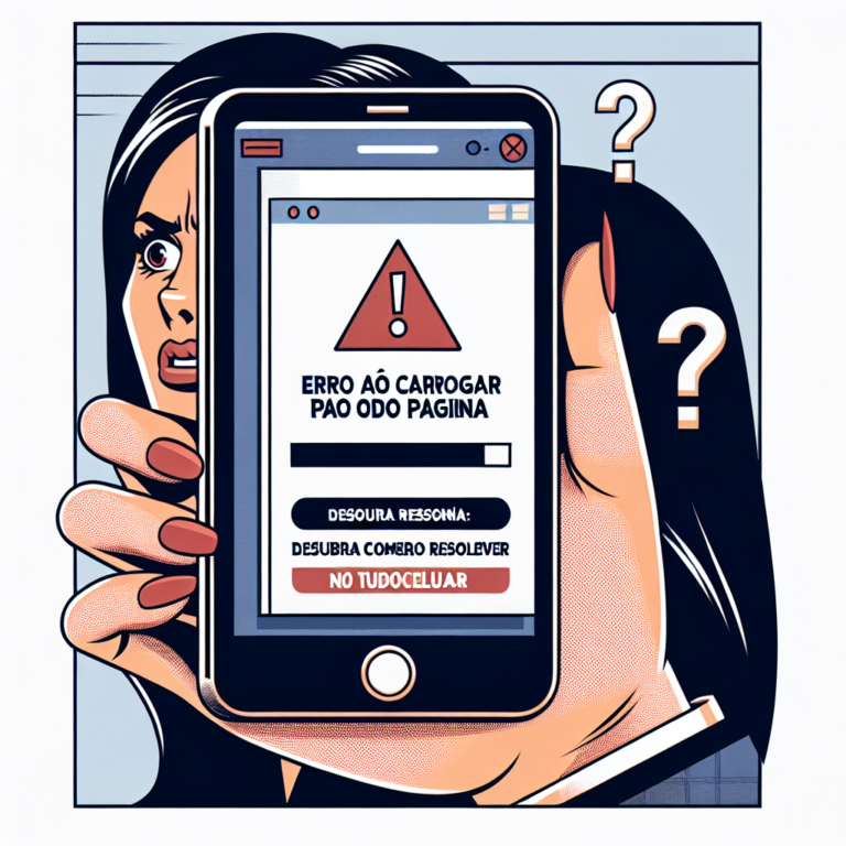 Erro ao carregar página: descubra como resolver no TudoCelular