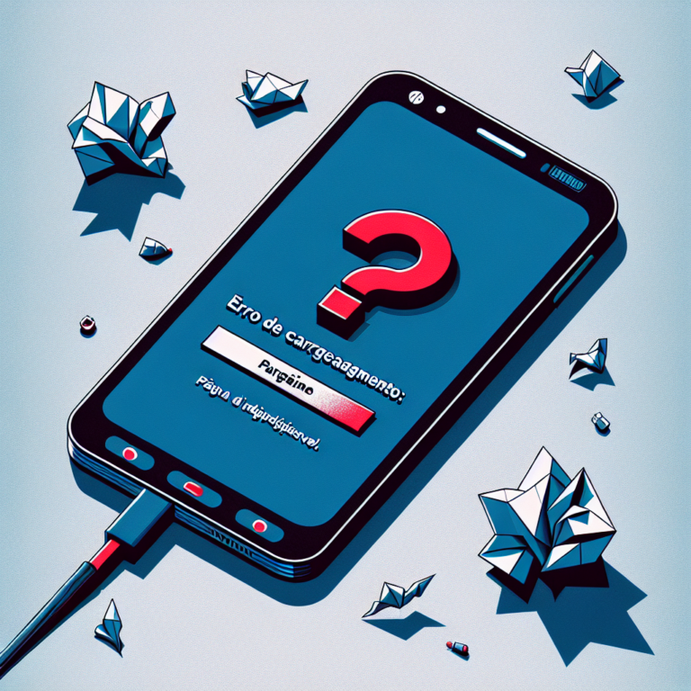 Erro de Carregamento: Página Indisponível no TudoCelular