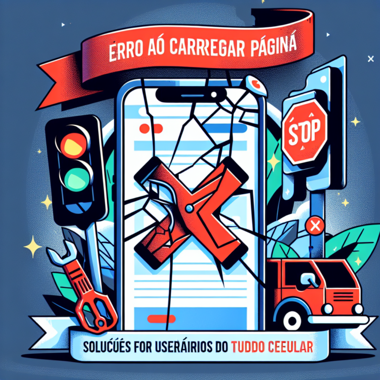Erro ao Carregar Página: Soluções para Usuários do TudoCelular