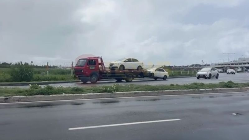 Ação contra transporte irregular no Aeroporto de Salvador: 4 veículos rebocados