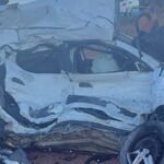 Acidente fatal: carro colide com carreta no Polo Industrial
