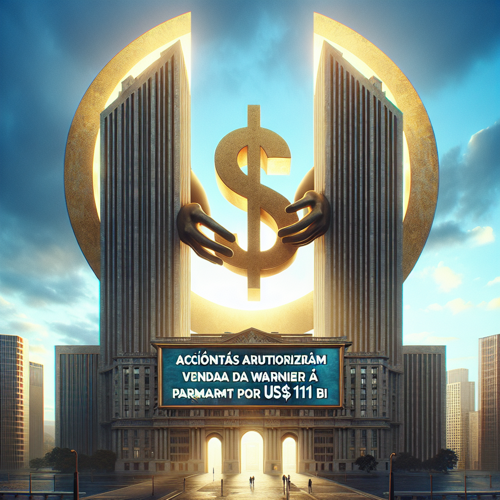 Acionistas autorizam venda da Warner à Paramount por US$ 111 bi