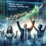 Ações Disparam com Alívio nas Tensões do Conflito Iraniano