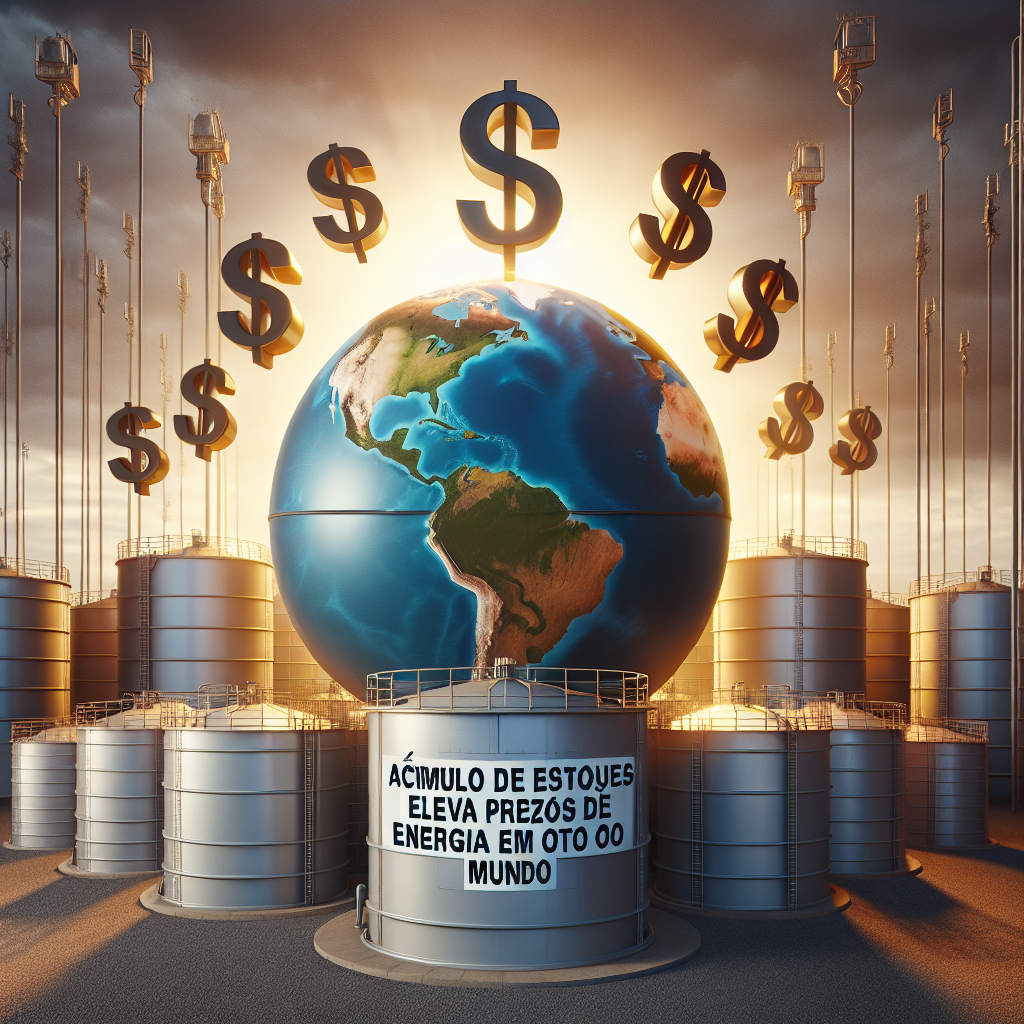 Acúmulo de Estoques Eleva Preços de Energia em Todo o Mundo