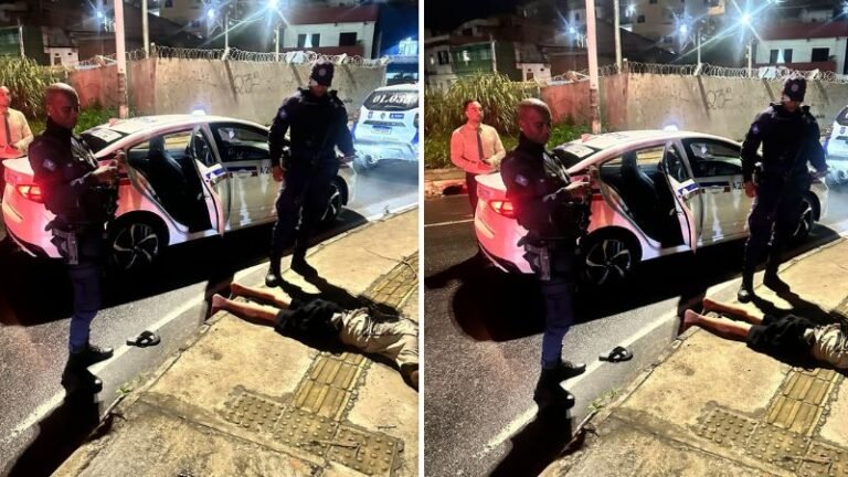 Adolescente é detido com arma e munições em táxi de Salvador