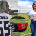 Andressa Urach exibe camisa do Vitória e agita redes sociais Andressa Urach exibe camisa do Vitória e agita redes sociais