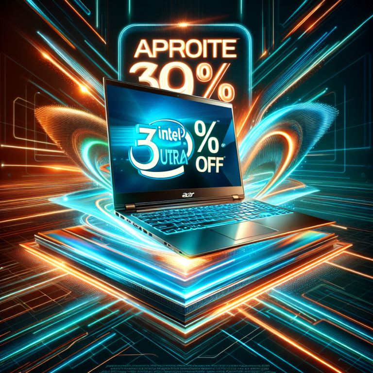 Aproveite 39% OFF no Acer Aspire 16 com Intel Core Ultra!