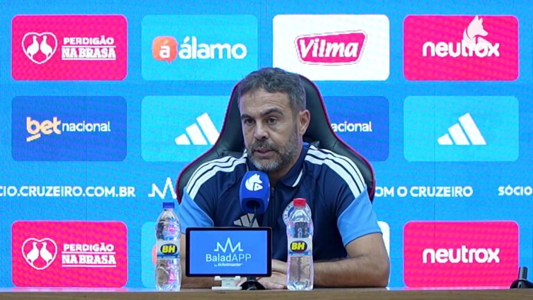 Artur Jorge, técnico do Cruzeiro, expressa preocupação após derrota