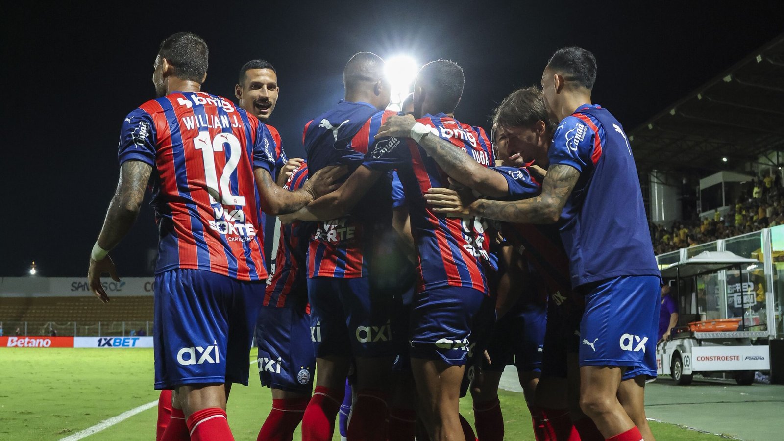 Bahia supera recorde de vitórias fora de casa no Brasileirão 2025