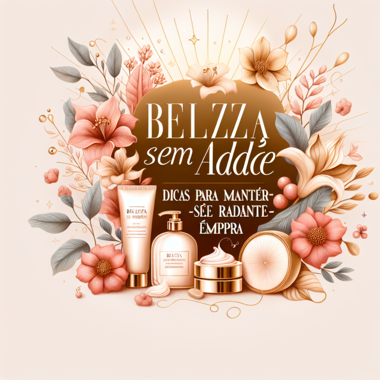 Beleza Sem Idade: Dicas para Manter-se Radiante Sempre