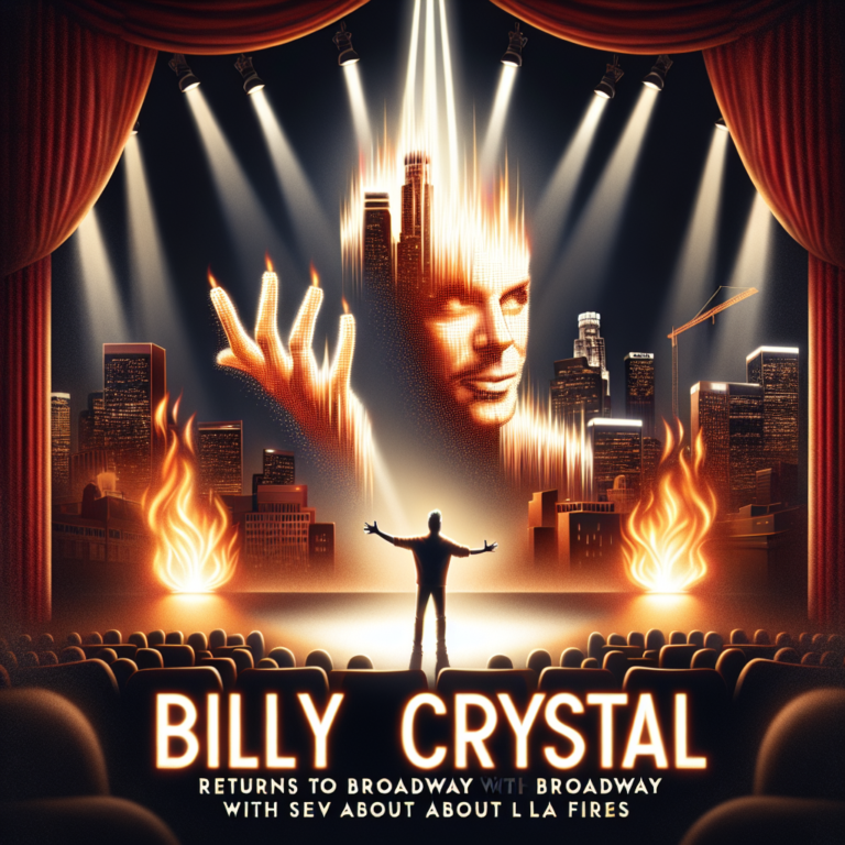 Billy Crystal Retorna à Broadway com Espetáculo Sobre Incêndios em L.A.
