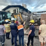 Bombeiros encontram quarta vítima de acidente aéreo no RS