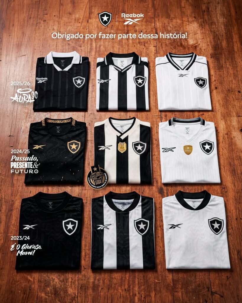 Botafogo encerra parceria com fornecedor após três anos de contrato